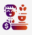 Bookkeeping and payroll management icon