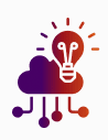 Cloud and lightbulb icon representing innovation