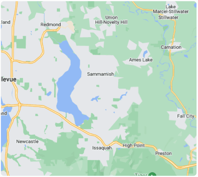 Map showing office location